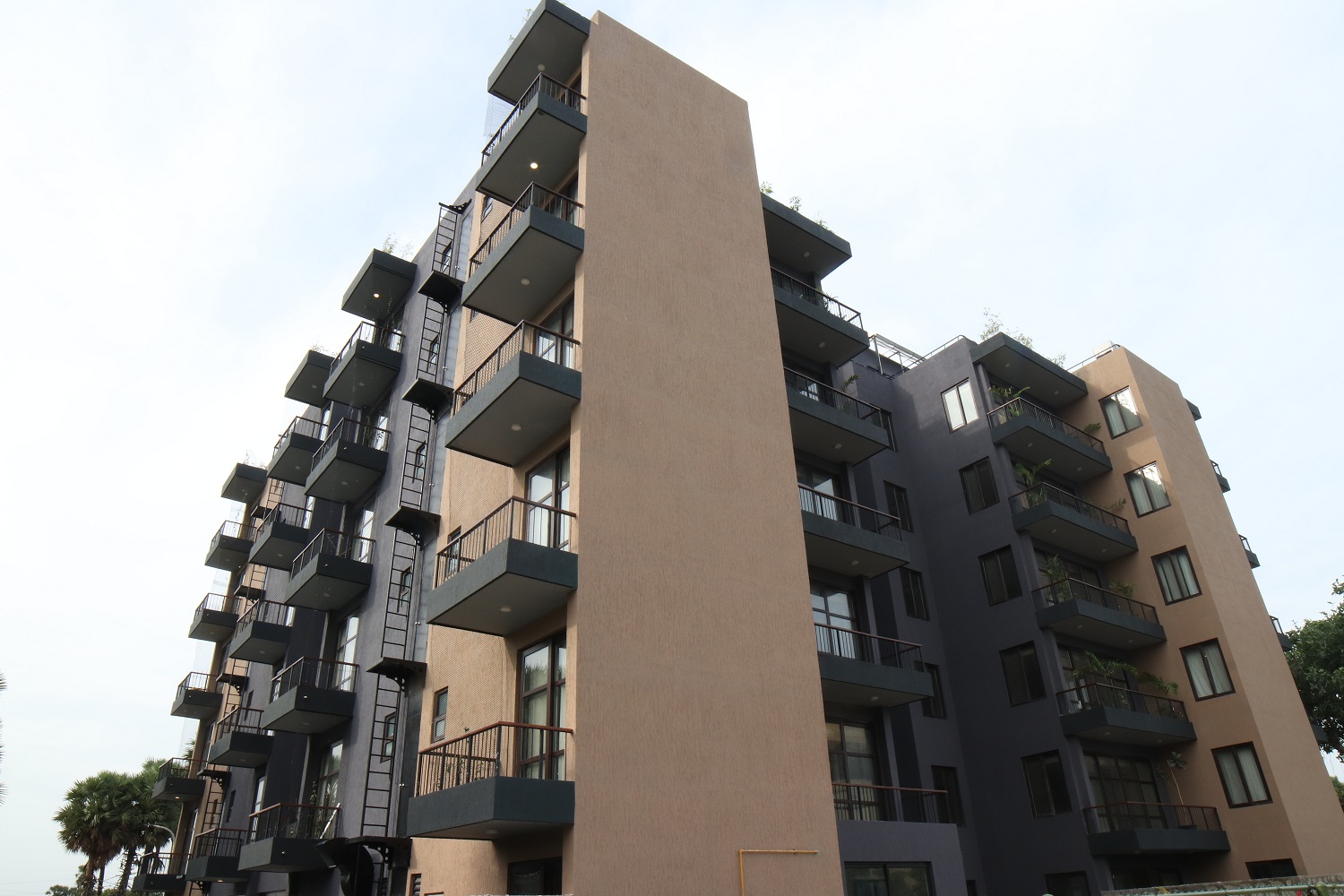 Apartment Building in India